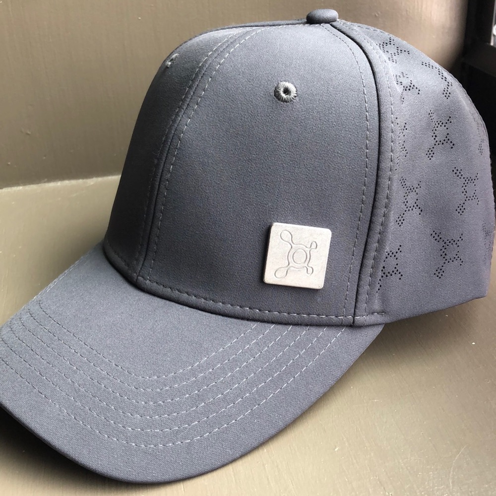 Orangetheory dark gray splat hat